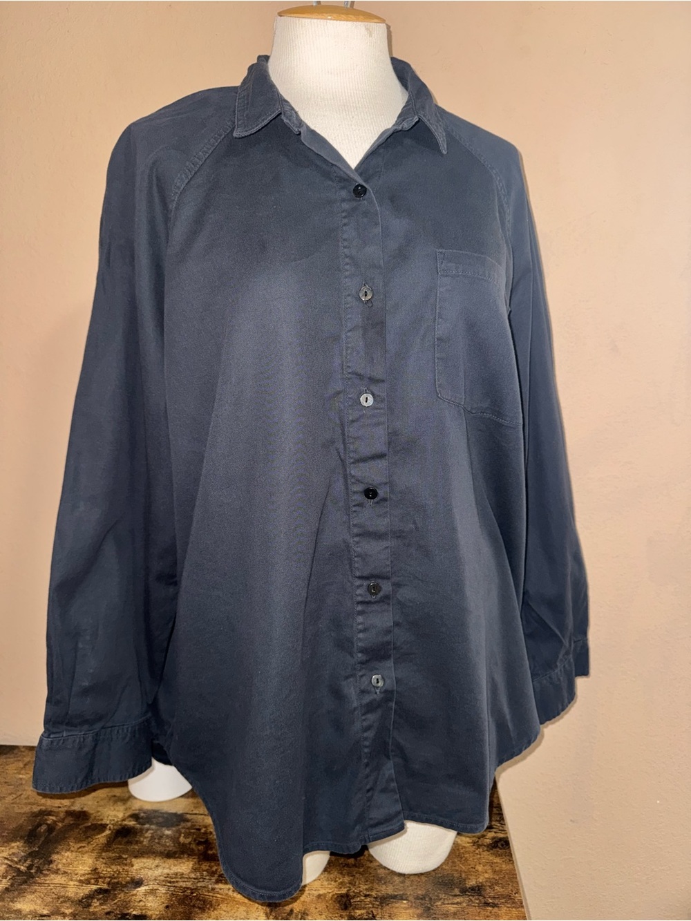 Universal Thread Navy Button-Down Shirt